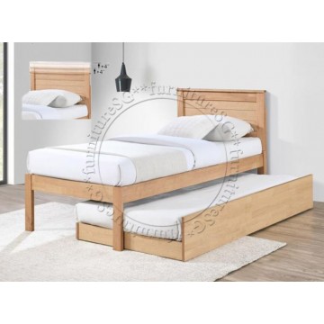 2 in 1 Wooden Bed WB1158